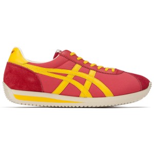 Red / Yellow Men's Onitsuka Tiger Moal 77 Nm Nippon Made Online India | L3H-9513