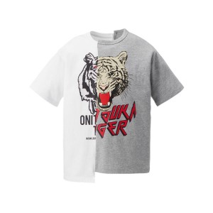 White Kids' Onitsuka Tiger Graphic T Shirts Online India | G8V-3011