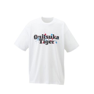 White Men's Onitsuka Tiger Graphic T Shirts Online India | C7P-4542