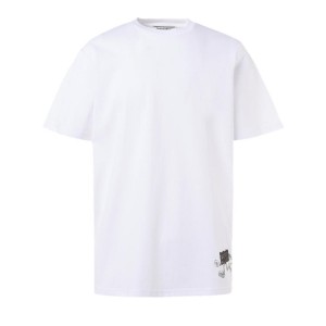 White Men's Onitsuka Tiger Graphic T Shirts Online India | H9T-2593