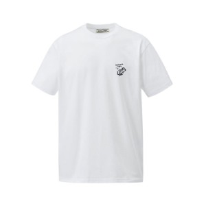 White Men's Onitsuka Tiger Graphic T Shirts Online India | K8R-6108