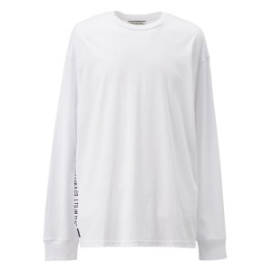 White Men's Onitsuka Tiger LS T Shirts Online India | O4A-6110