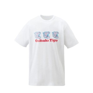 White Women's Onitsuka Tiger Graphic T Shirts Online India | O3P-5515