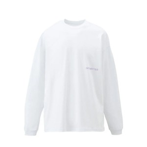 White Women's Onitsuka Tiger LS Graphic T Shirts Online India | Z6L-3485