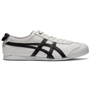 White / Black Men's Onitsuka Tiger Mexico 66 Online India | X9K-1869