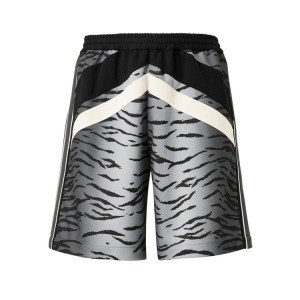 White / Black Men's Onitsuka Tiger Shorts Online India | O2H-4771