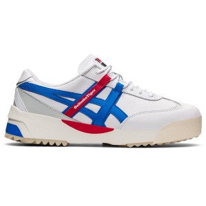 White / Blue Men's Onitsuka Tiger Delegation Ex Online India | I4A-4629