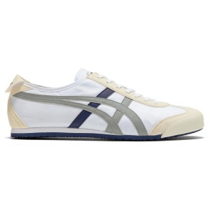 White / Grey Women's Onitsuka Tiger Mexico 66 Online India | R9Q-6571