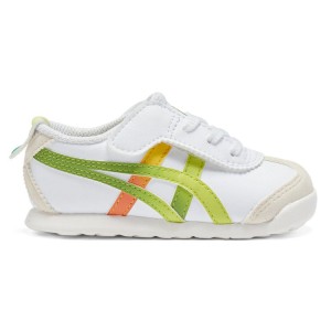 White / Light Green Kids' Onitsuka Tiger Mexico 66 Online India | V1Q-6428