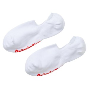 White / Red Men's Onitsuka Tiger Invisible Socks Online India | E7F-3192