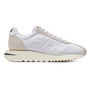 White / White Women's Onitsuka Tiger Moage Mo Sneakers Online India | X1G-2872