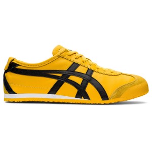 Yellow / Black Men's Onitsuka Tiger Mexico 66 Online India | F5O-2059