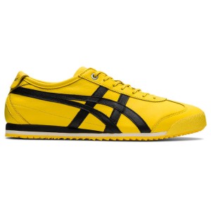 Yellow / Black Men's Onitsuka Tiger Mexico 66 SD Online India | U3C-3462