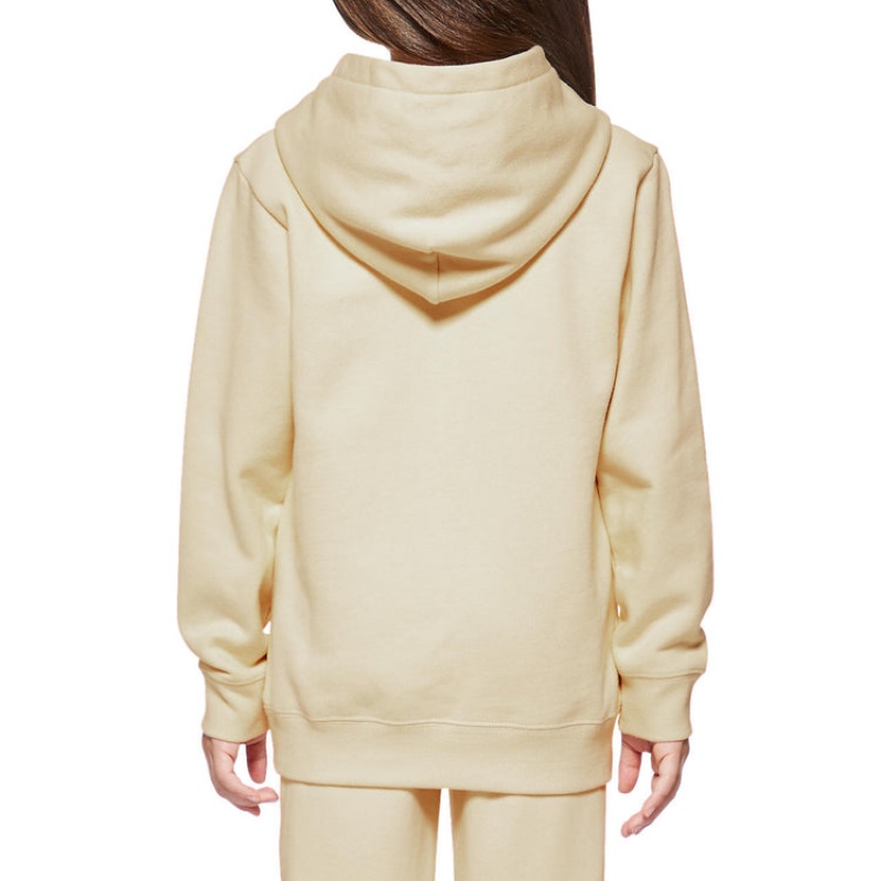 Beige Kids' Onitsuka Tiger Sweat Hoodie Online India | C2W-3942