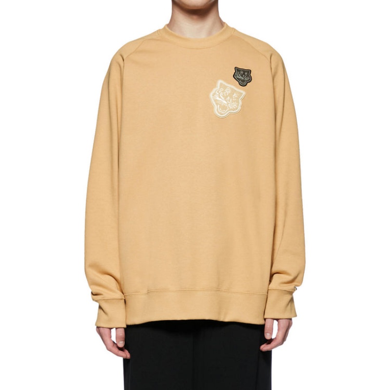 Beige Men's Onitsuka Tiger Sweatshirts Online India | S4T-2304