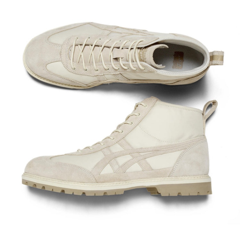 Beige / Beige Women's Onitsuka Tiger Mexico Rinkan Sneakers Online India | T1D-2949