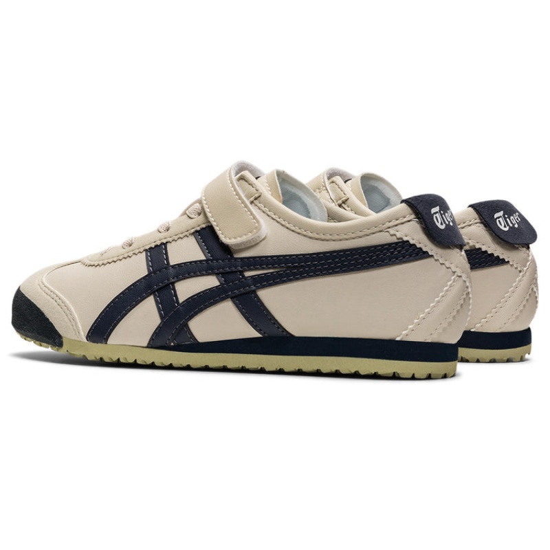 Beige / Black Kids' Onitsuka Tiger Mexico 66 Online India | E2V-0997