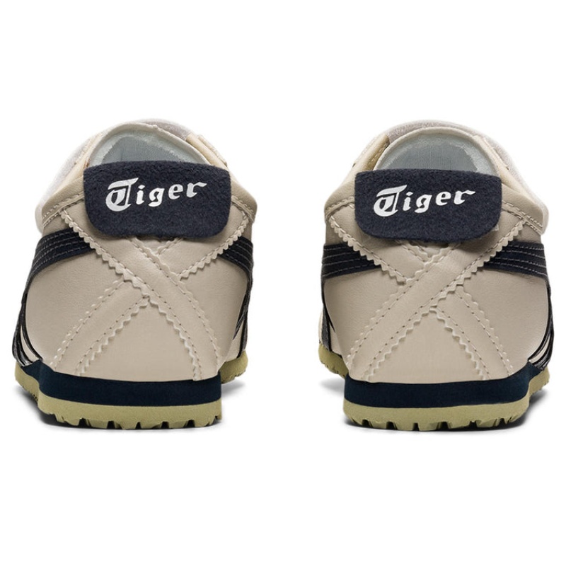 Beige / Black Kids' Onitsuka Tiger Mexico 66 Online India | E2V-0997