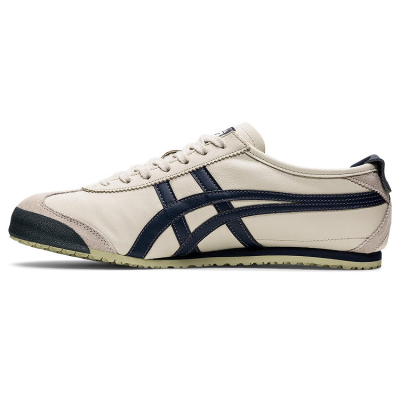 Beige / Black Women's Onitsuka Tiger Mexico 66 Online India | G6B-4651