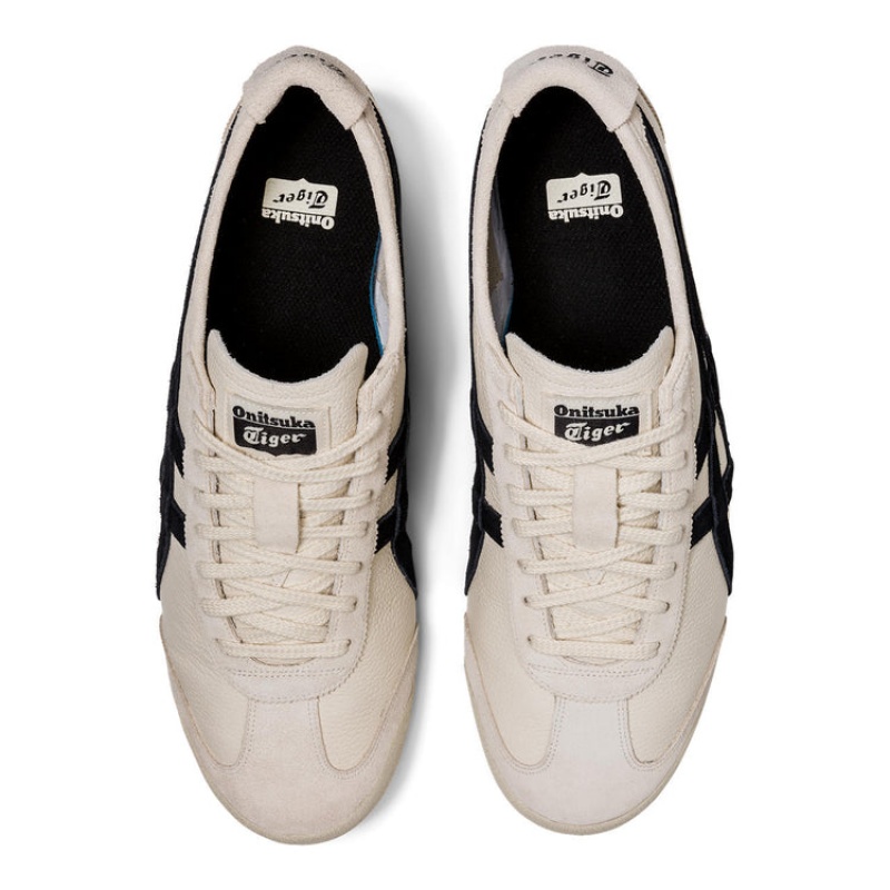 Beige / Black Women's Onitsuka Tiger Vin Mexico 66 Online India | Z4M-2601