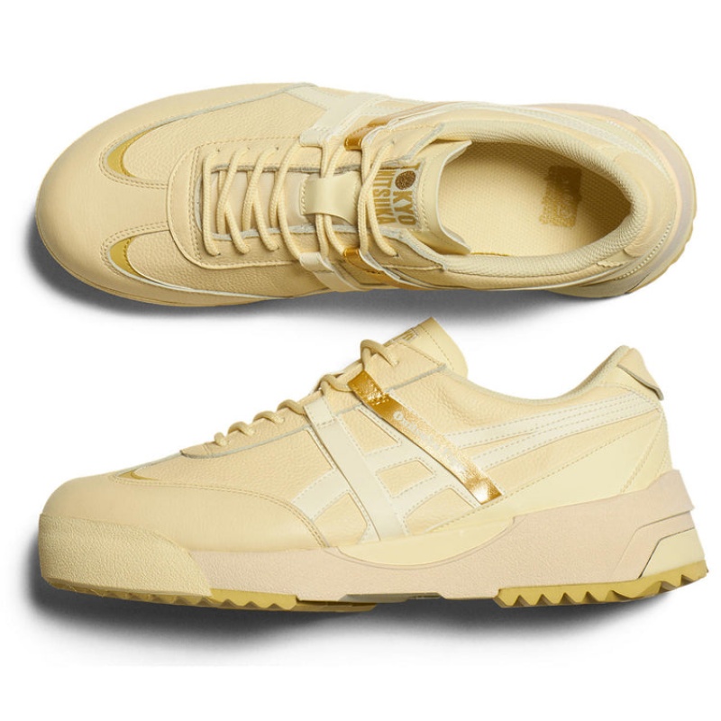 Beige / Cream Men's Onitsuka Tiger Delegation Ex Online India | J5A-3781