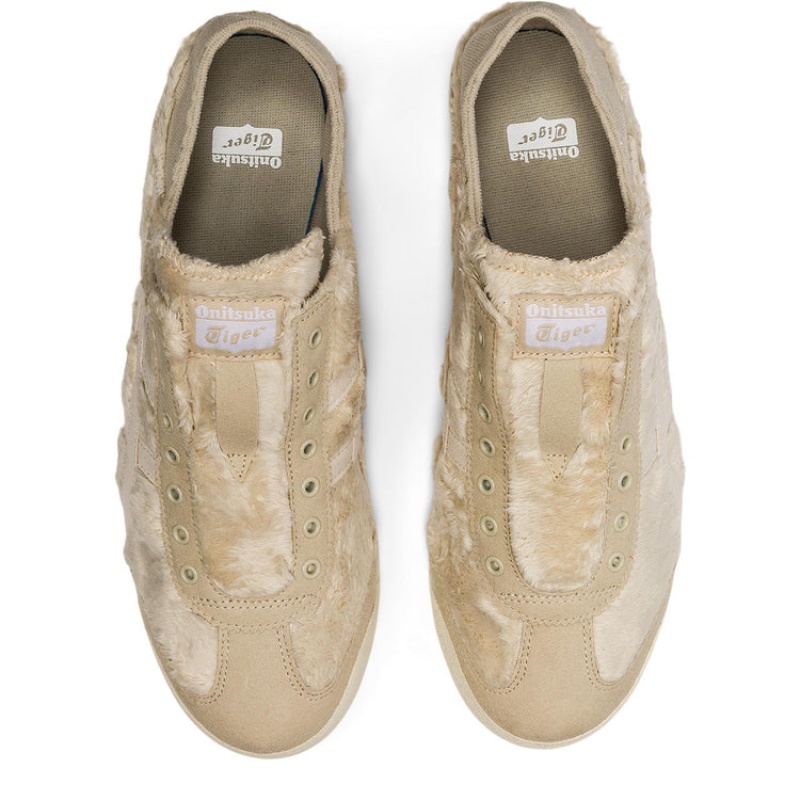 Beige / Cream Men's Onitsuka Tiger Mexico 66 Paraty Online India | T9O-1465