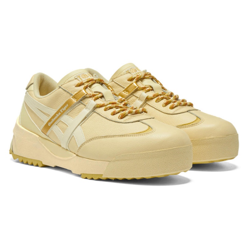 Beige / Cream Women's Onitsuka Tiger Delegation Ex Online India | C0Z-3478