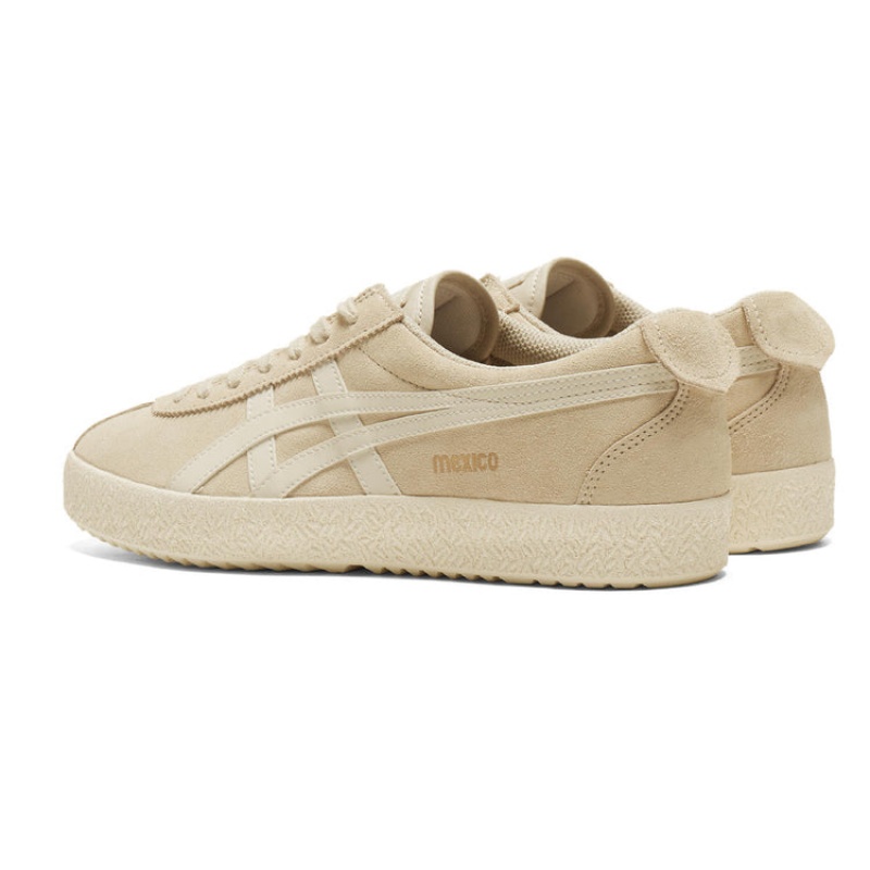 Beige / Cream Women's Onitsuka Tiger Mexico Delegation Sneakers Online India | N7R-0180