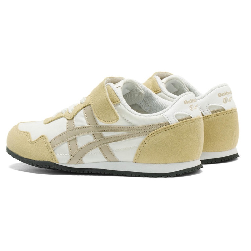 Beige / Gold Kids' Onitsuka Tiger Serrano Online India | D1T-8650