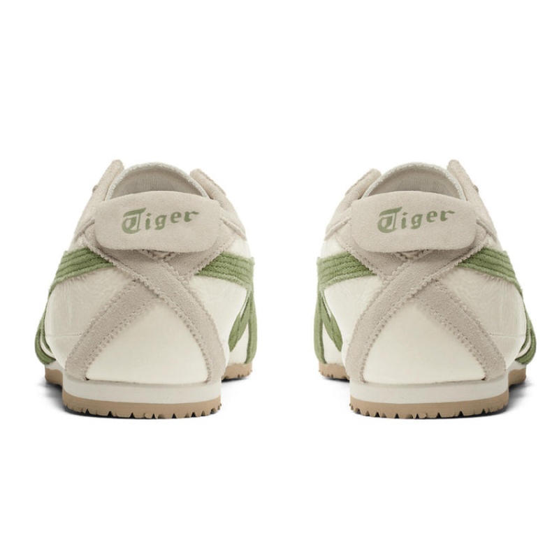 Beige / Green Men's Onitsuka Tiger Vin Mexico 66 Online India | Y5H-3120