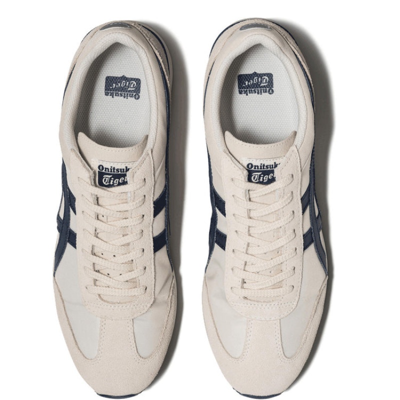 Beige / Navy Women's Onitsuka Tiger California 78 Ex Sneakers Online India | W5V-9985