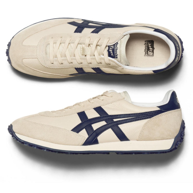 Beige / Navy Women's Onitsuka Tiger Edr 78 Sneakers Online India | A0U-9313