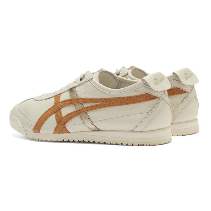 Beige / Orange Men's Onitsuka Tiger Mexico 66 SD Online India | G8P-8160