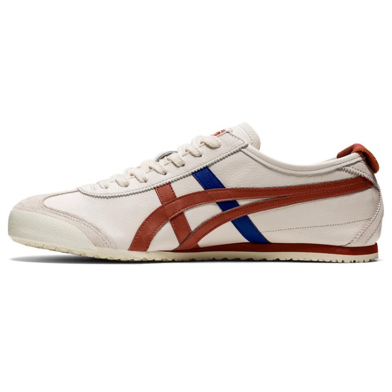 Beige / Red Women's Onitsuka Tiger Mexico 66 Online India | T8S-0166