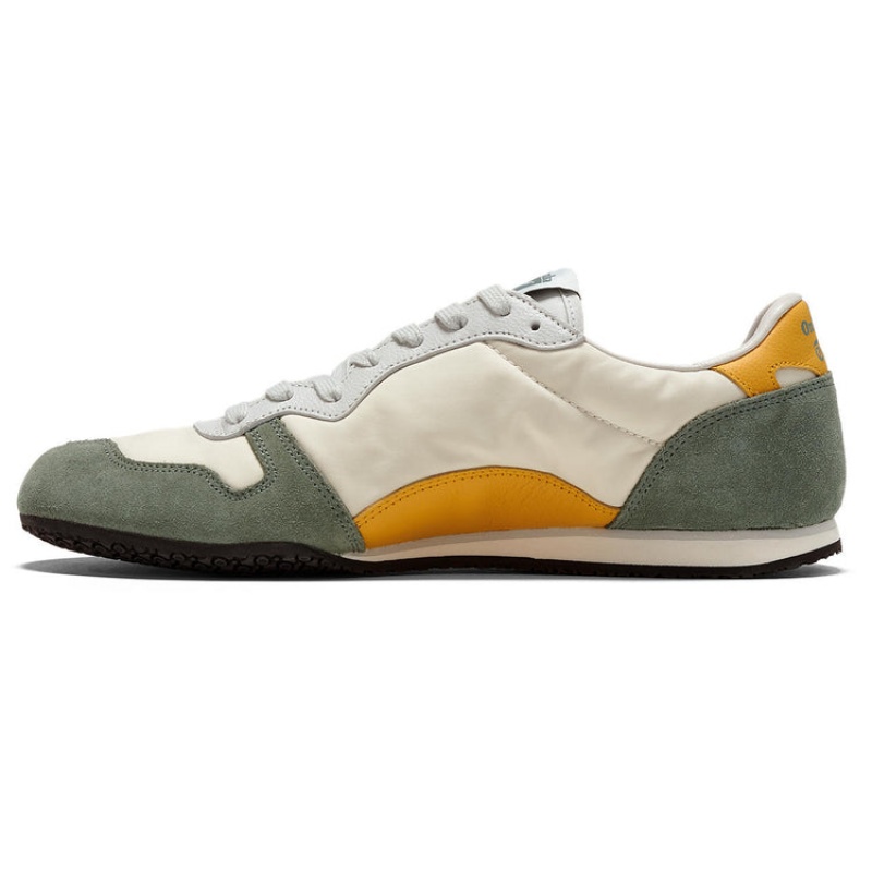 Beige / Yellow Men's Onitsuka Tiger CL Serrano Online India | O6R-0293