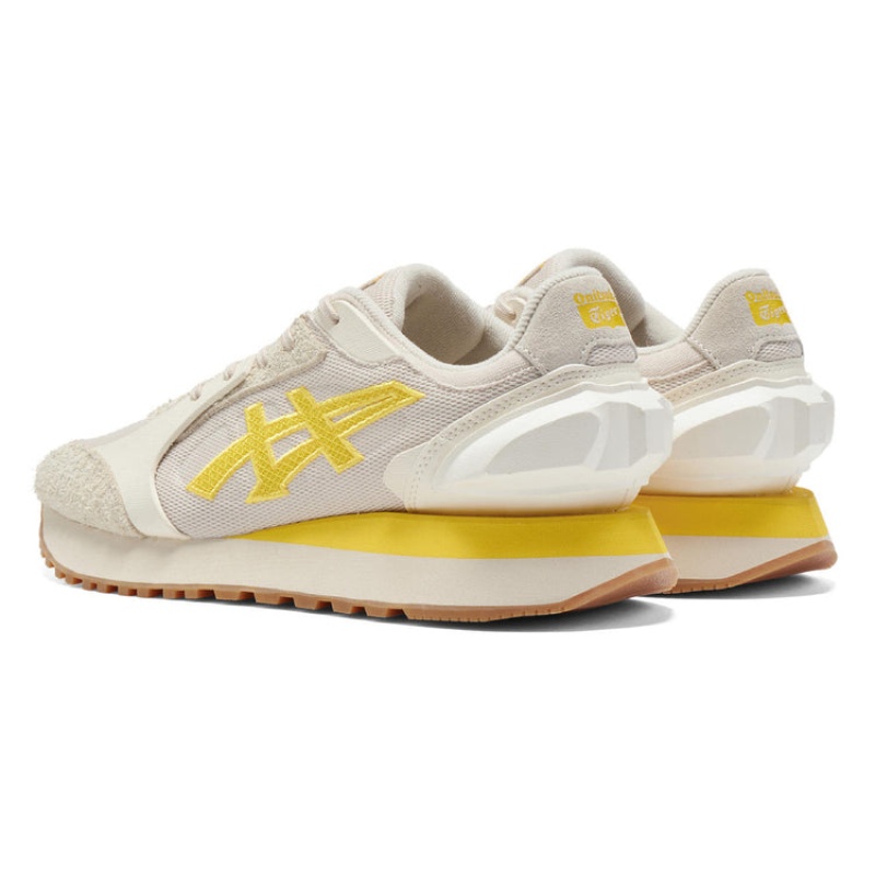 Beige / Yellow Women's Onitsuka Tiger Moage Co Sneakers Online India | N2N-7805