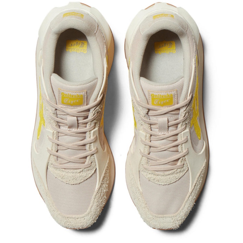 Beige / Yellow Women's Onitsuka Tiger Moage Co Sneakers Online India | N2N-7805