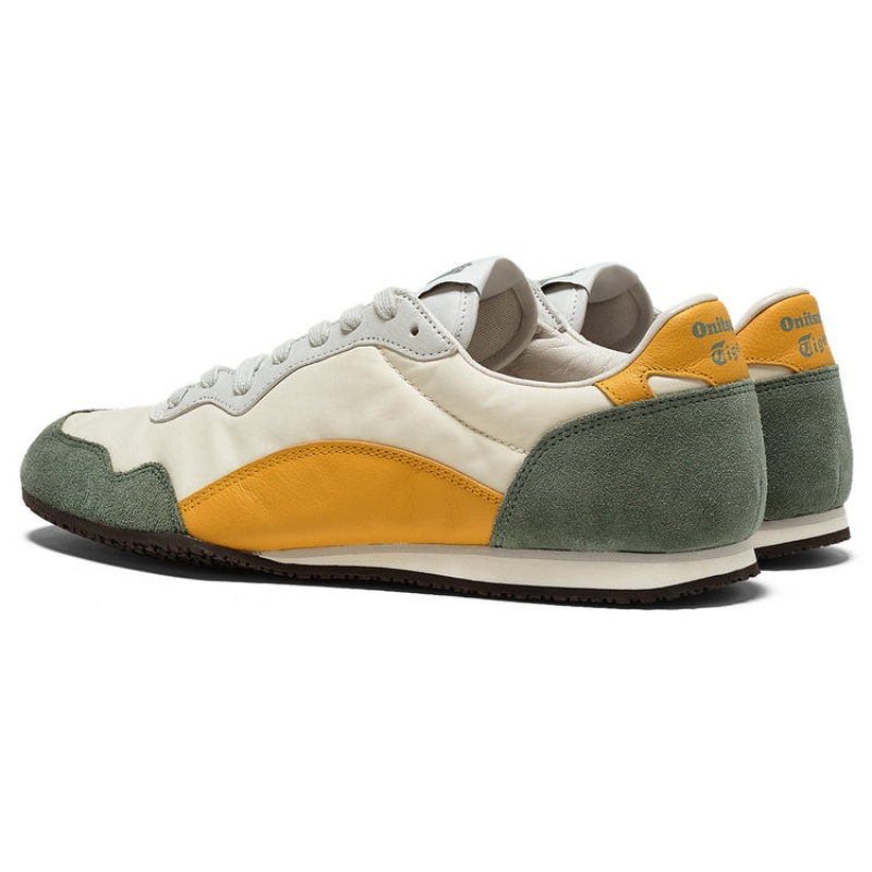 Beige / Yellow Women's Onitsuka Tiger Serrano Cl Sneakers Online India | R1L-6845