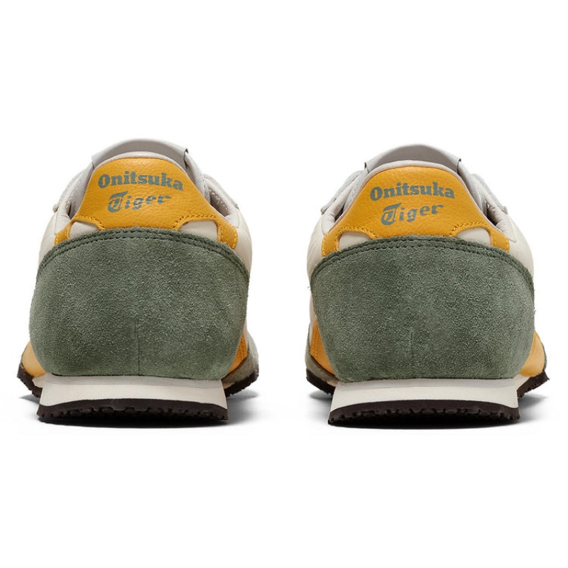 Beige / Yellow Women's Onitsuka Tiger Serrano Cl Sneakers Online India | R1L-6845