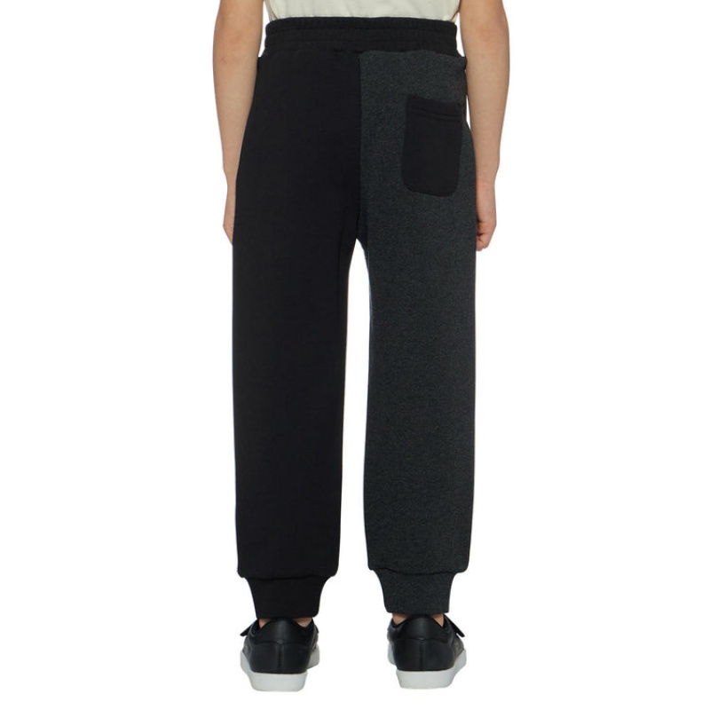 Black Kids' Onitsuka Tiger Sweatpants Online India | Q5H-5624