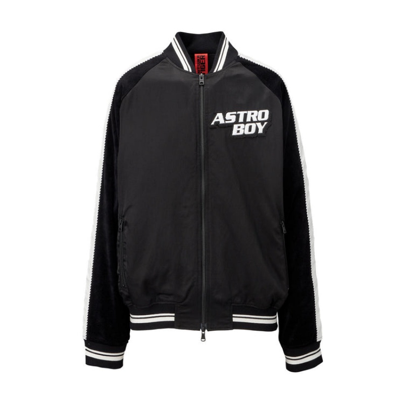 Black Men\'s Onitsuka Tiger Bomber Jackets Online India | O8H-6199