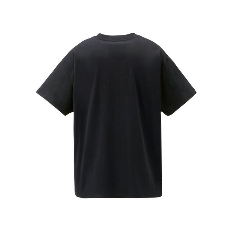 Black Men's Onitsuka Tiger Graphic T Shirts Online India | J0L-4538