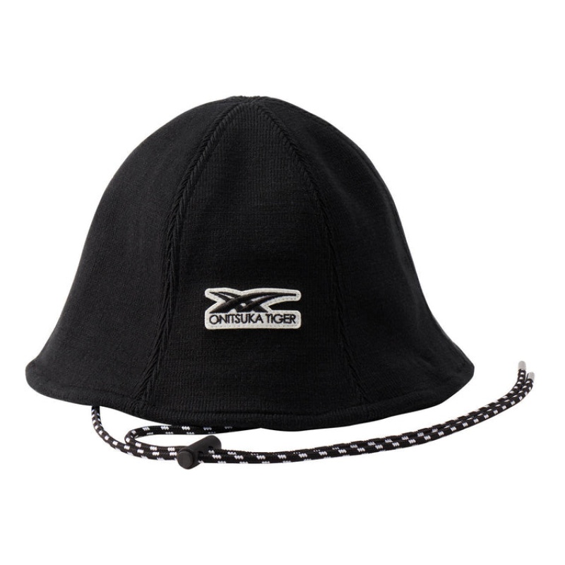 Black Men\'s Onitsuka Tiger Hats Online India | N4L-9176