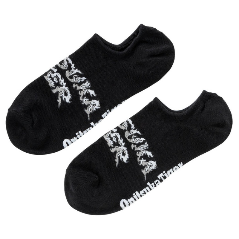 Black Men\'s Onitsuka Tiger Invisible Socks Online India | H5W-4120