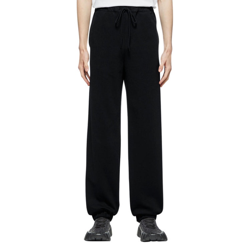 Black Men's Onitsuka Tiger Jogger Pants Online India | W3I-9444