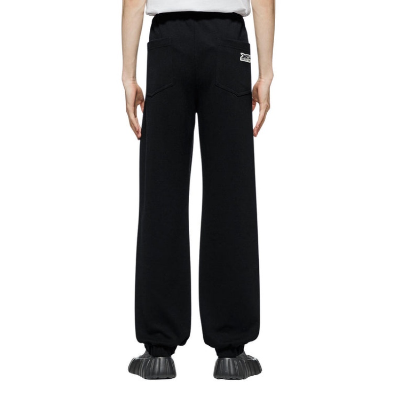 Black Men's Onitsuka Tiger Jogger Pants Online India | W3I-9444