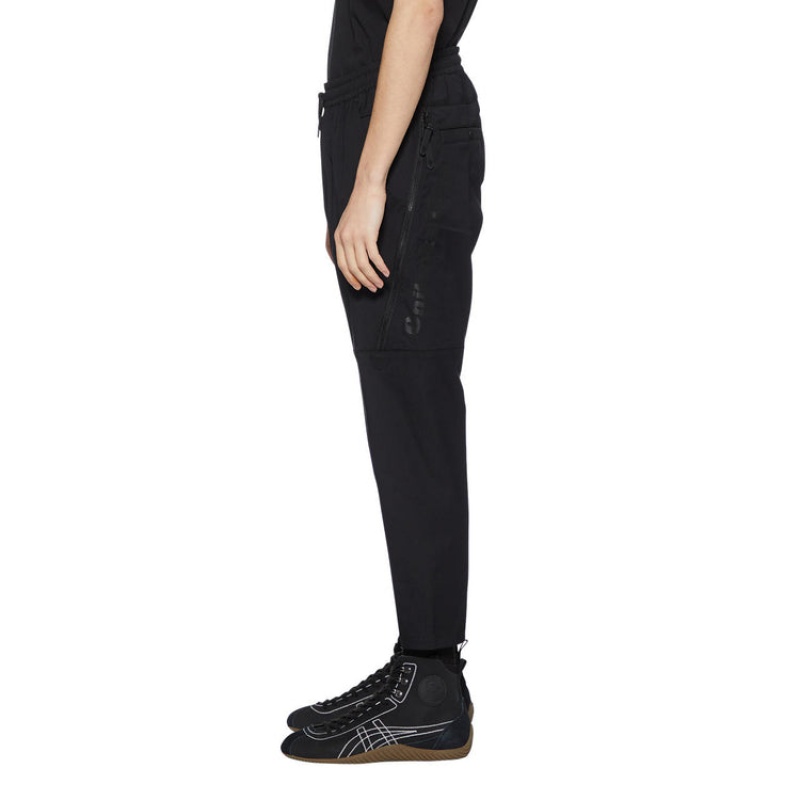 Black Men's Onitsuka Tiger Pants Online India | G7R-2147