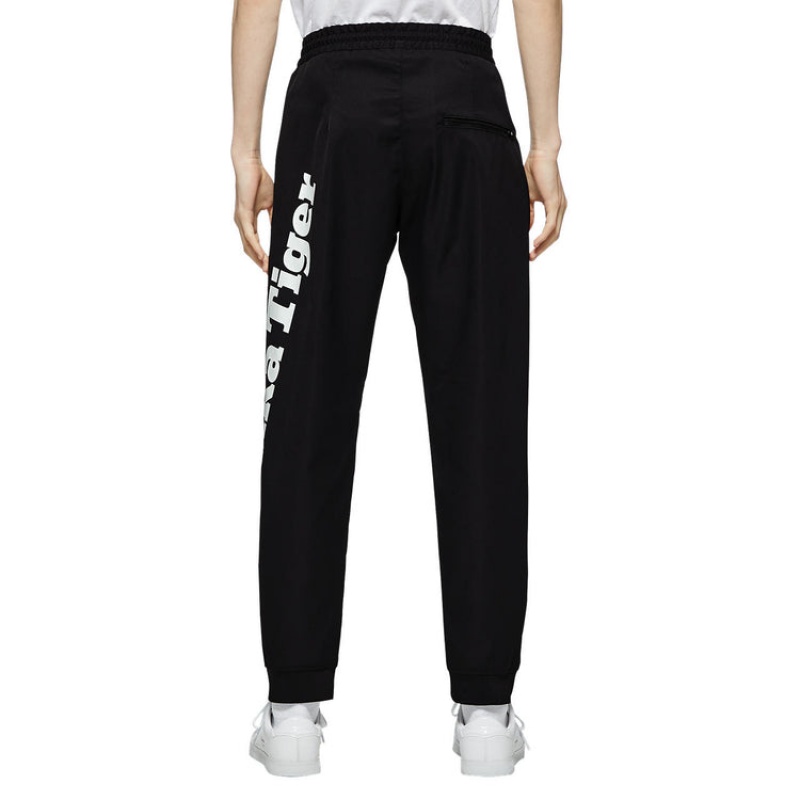 Black Men's Onitsuka Tiger Pants Online India | R7W-2053