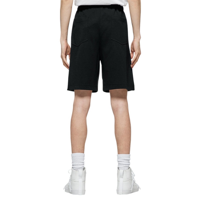 Black Men's Onitsuka Tiger Shorts Online India | D6G-2971