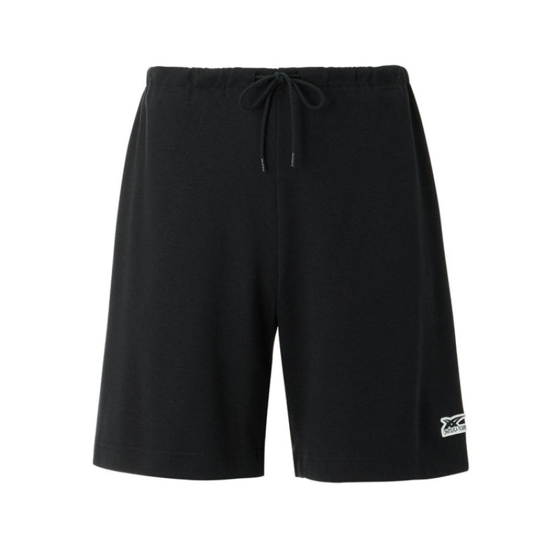 Black Men\'s Onitsuka Tiger Shorts Online India | D6G-2971